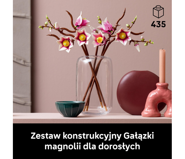 LEGO BOTANICALS 11510 Gałązki magnolii - 1489546 - zdjęcie 4